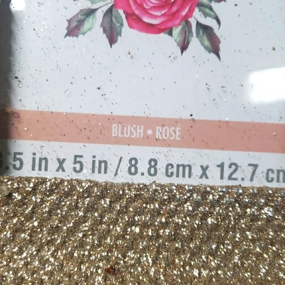 Ashland gold glittered picture frame